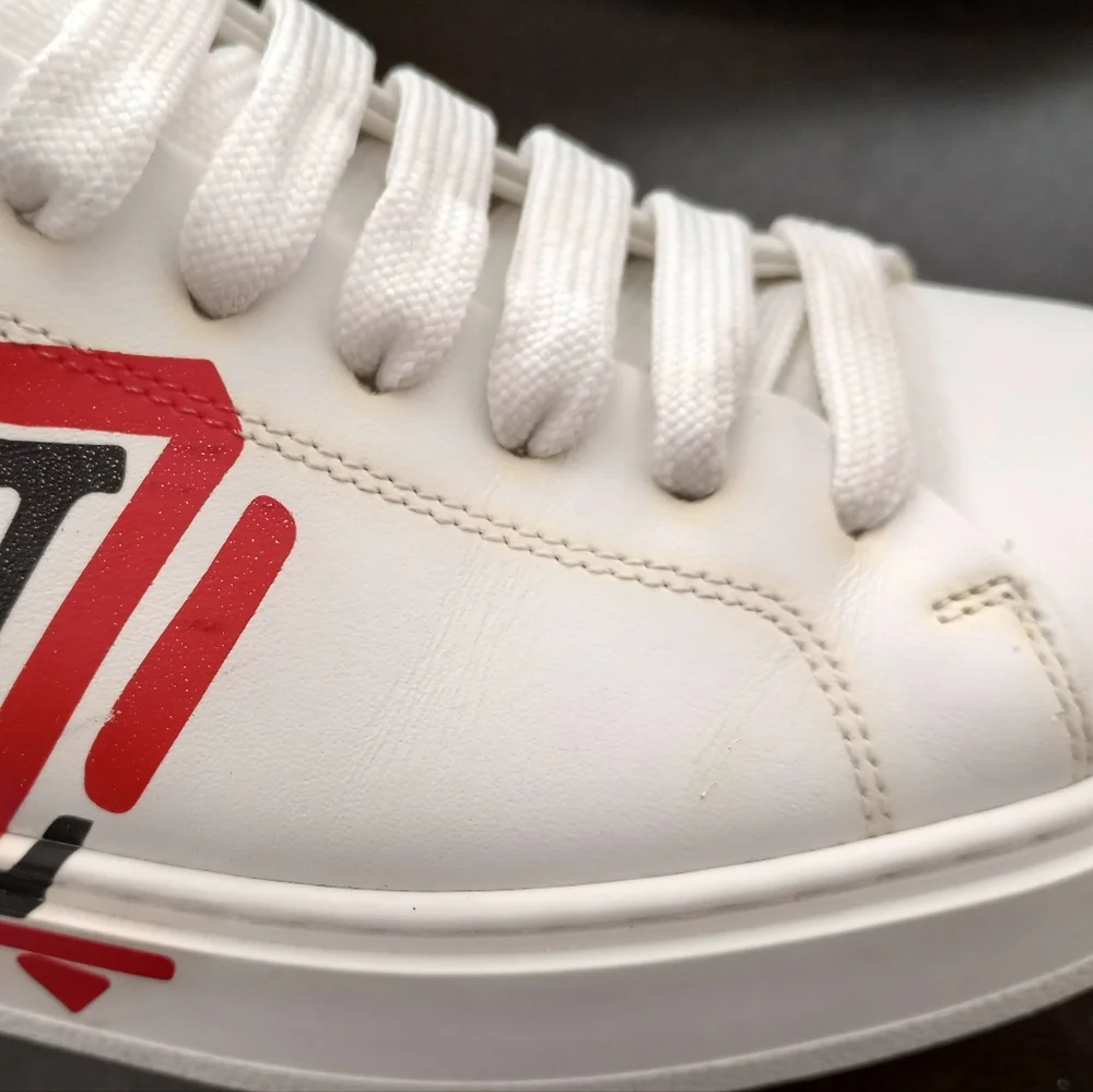 Louis Vuitton Crafty Time Out Sneakers Leather - Picture 8 of 10